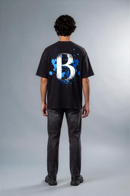Basan Majestic B (Blue) T-Shirt - Basanstreetwear