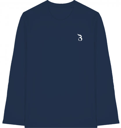 Basan Longsleeve Navy Blue - Basanstreetwear