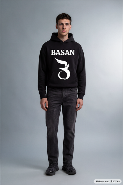 Basan Monogramm Hoodie - Basanstreetwear