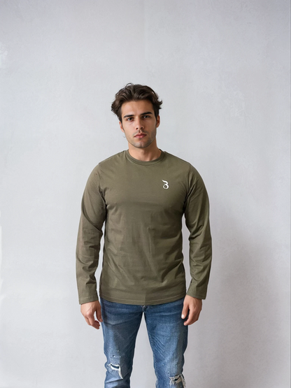 Basan longsleeve Khaki