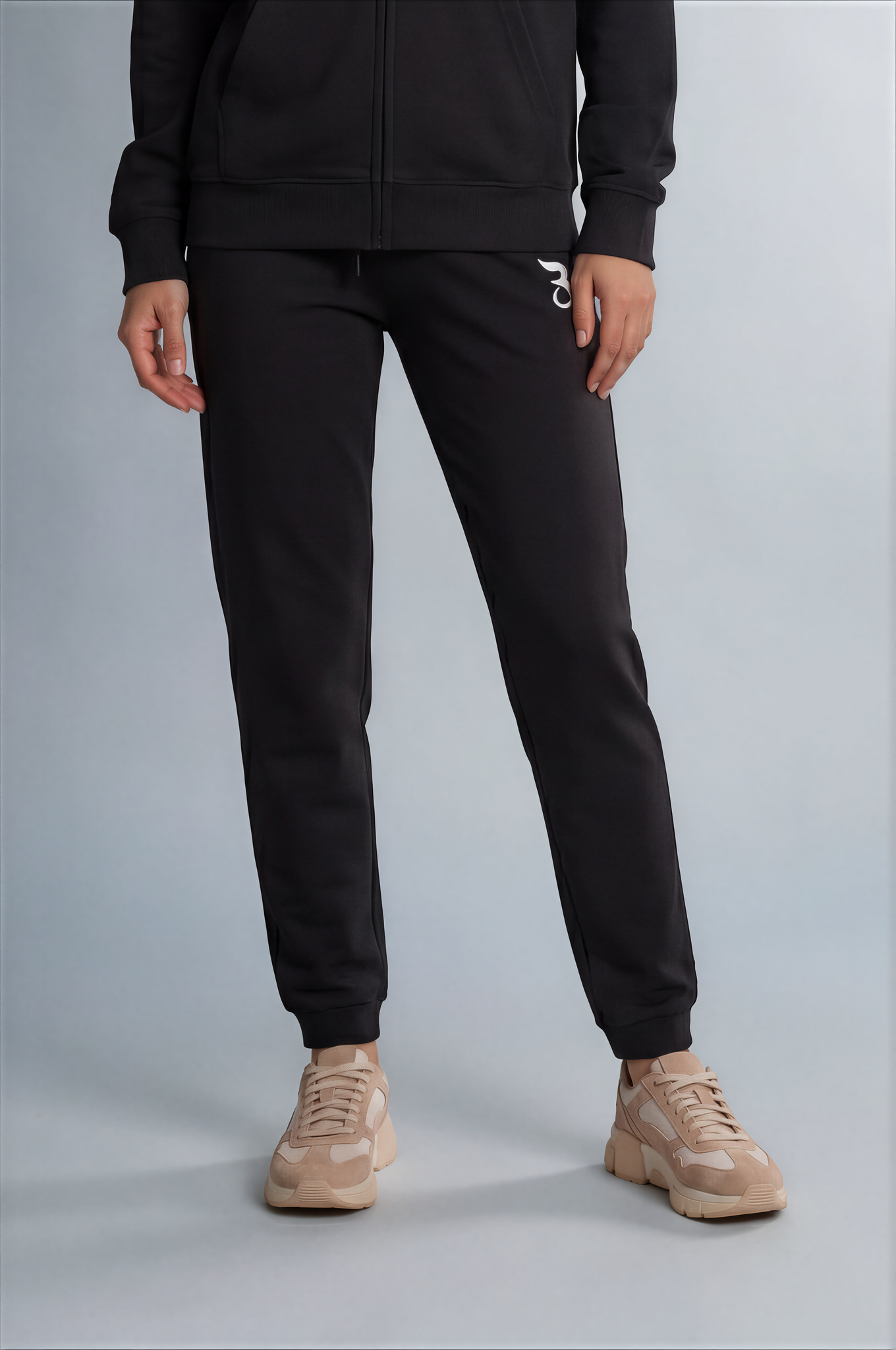 Basan Black Sweatpants