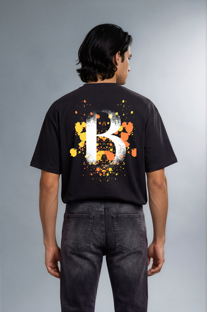 Basan Majestic B (Orange&Yellow) T-Shirt - Basanstreetwear