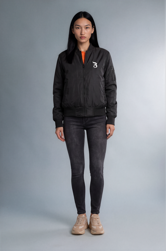 Basan Bomberjacke Black