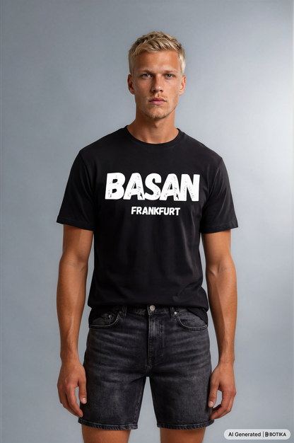 Basan Slim „Frankfurt“ T-Shirt - Basanstreetwear