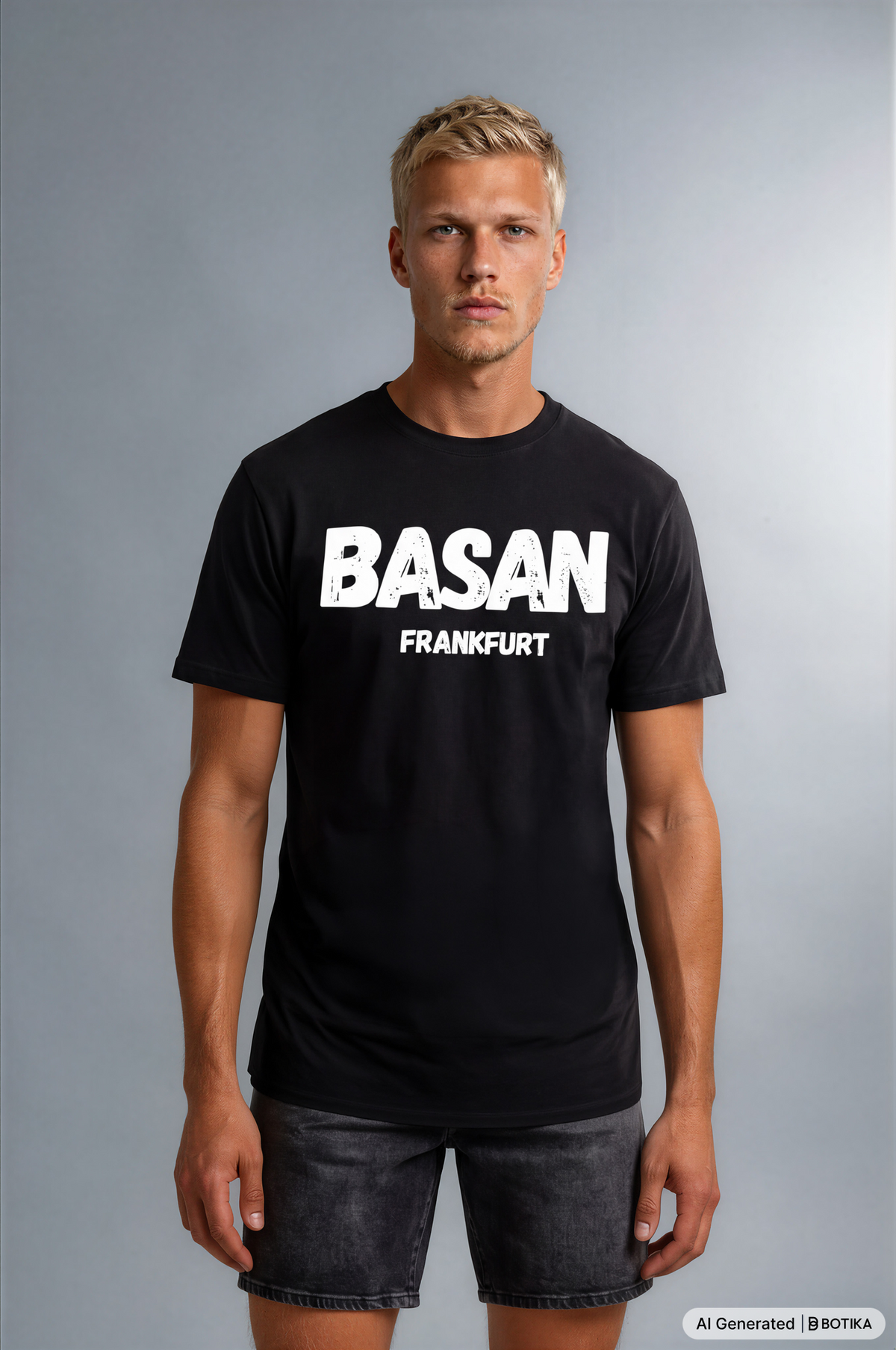Basan Slim „Frankfurt“ T-Shirt - Basanstreetwear