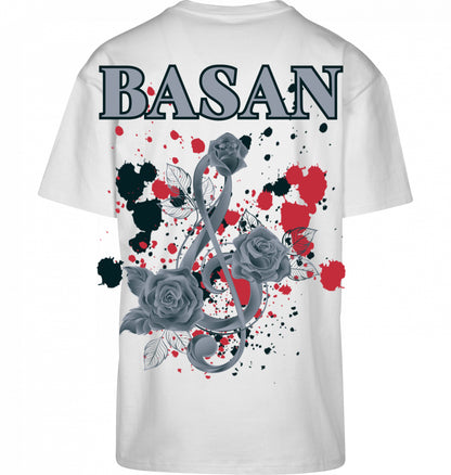 Basan Grey Note Overshirt - Basanstreetwear